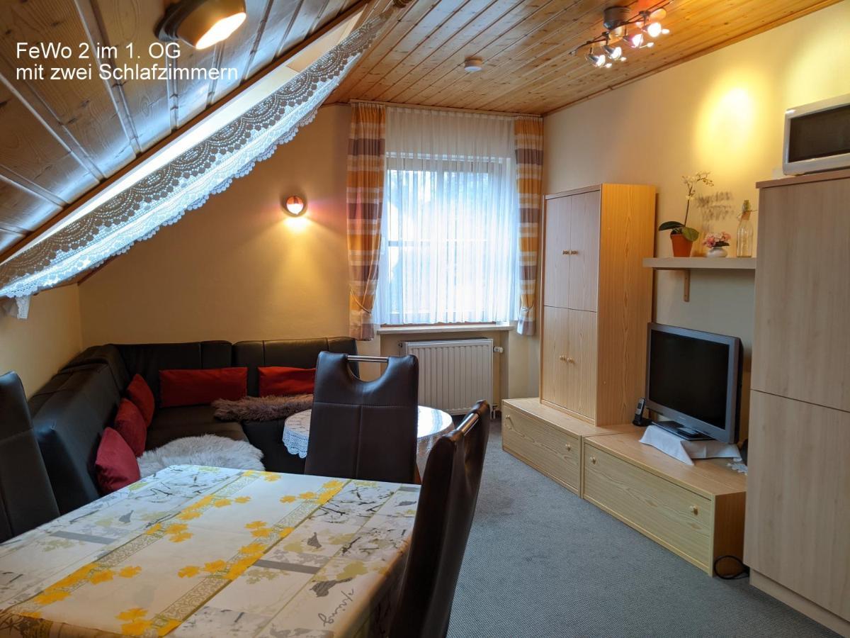 Ferienwohnung "Am Muschwitztal" Bad Steben / Carlsgrun エクステリア 写真